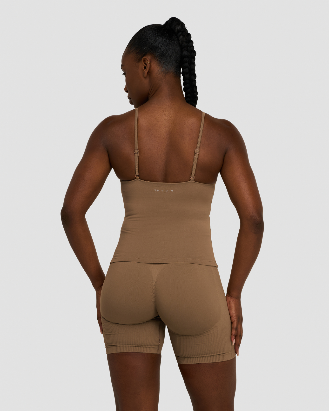 Elevate™ Sculpting Seamless Scoop Neck Cami | Toffee