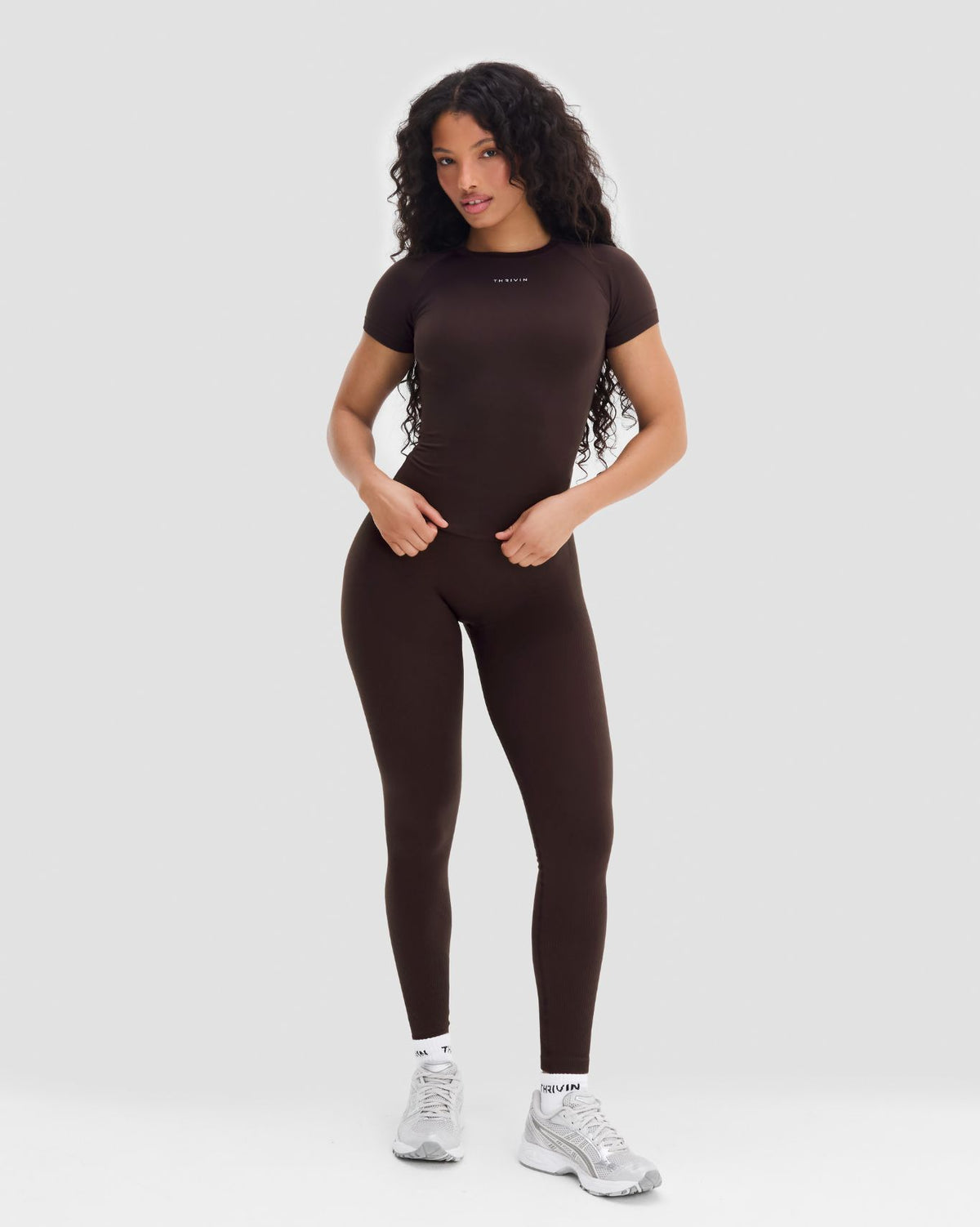 Elevate™ Compression T-Shirt | Coffee