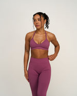 Elevate™ Sculpting Seamless Adjustable Halter Bra | Orchid Mauve