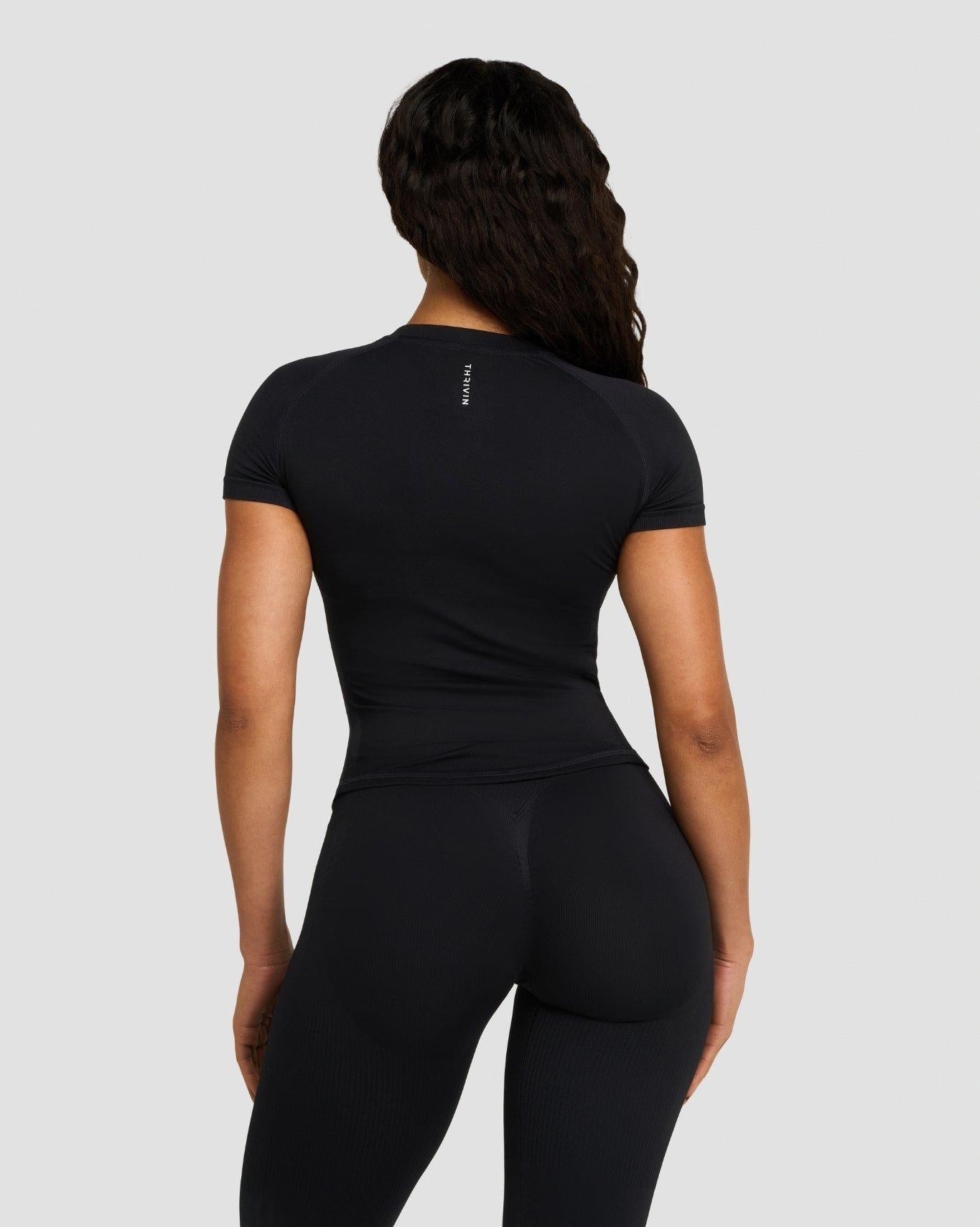 Elevate™ Compression T-Shirt | Night Black