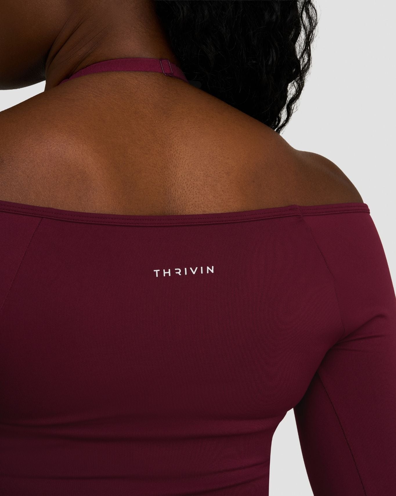Elevate™ Sculpting Seamless V-Neck Top | Merlot