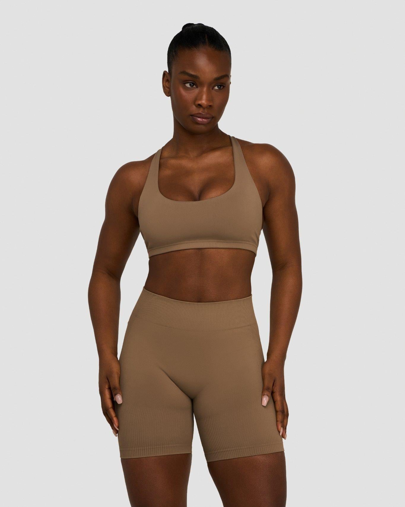 Elevate™ Sculpting Medium Impact Multiway Bra | Toffee