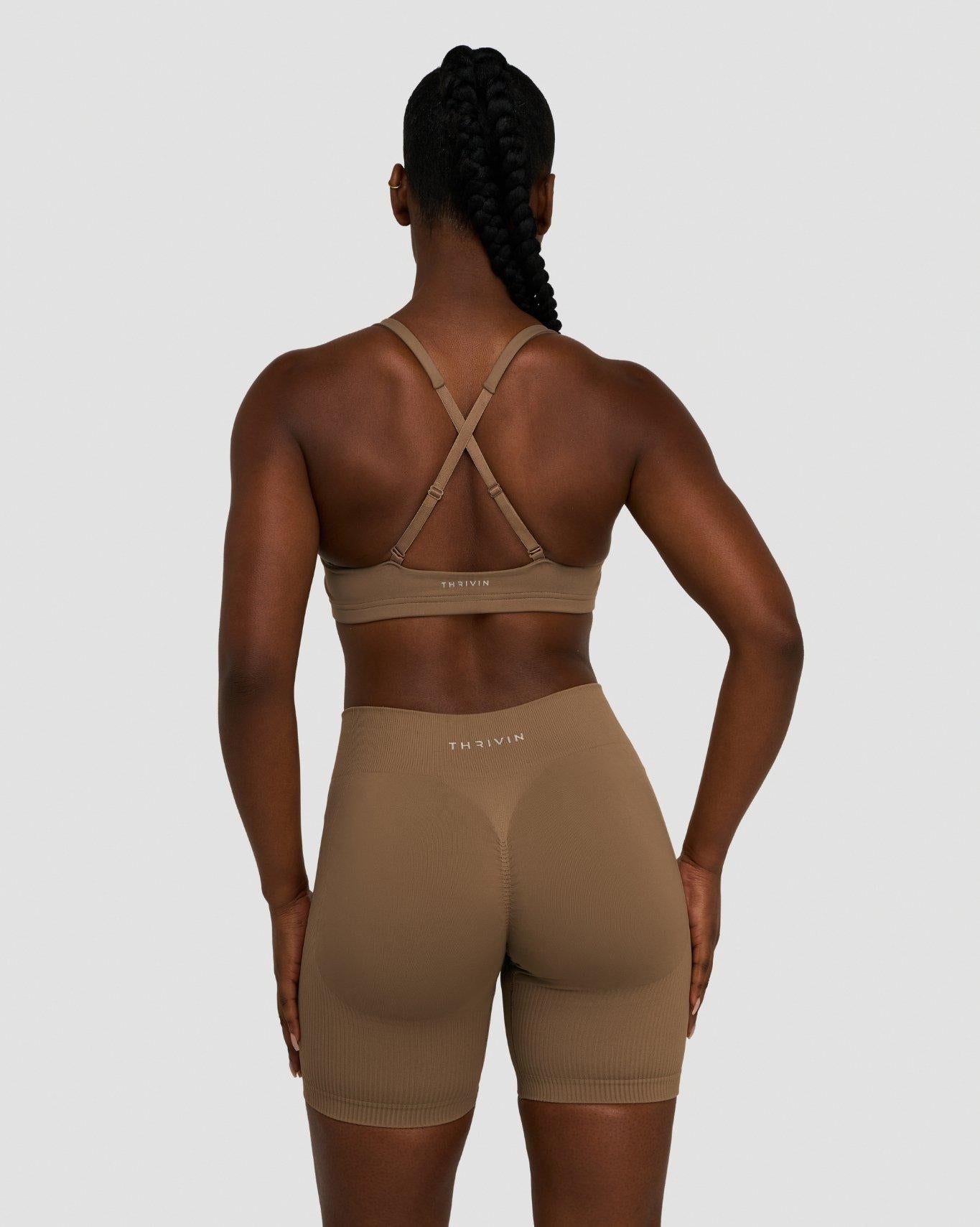 Elevate™ Sculpting Medium Impact Multiway Bra | Toffee