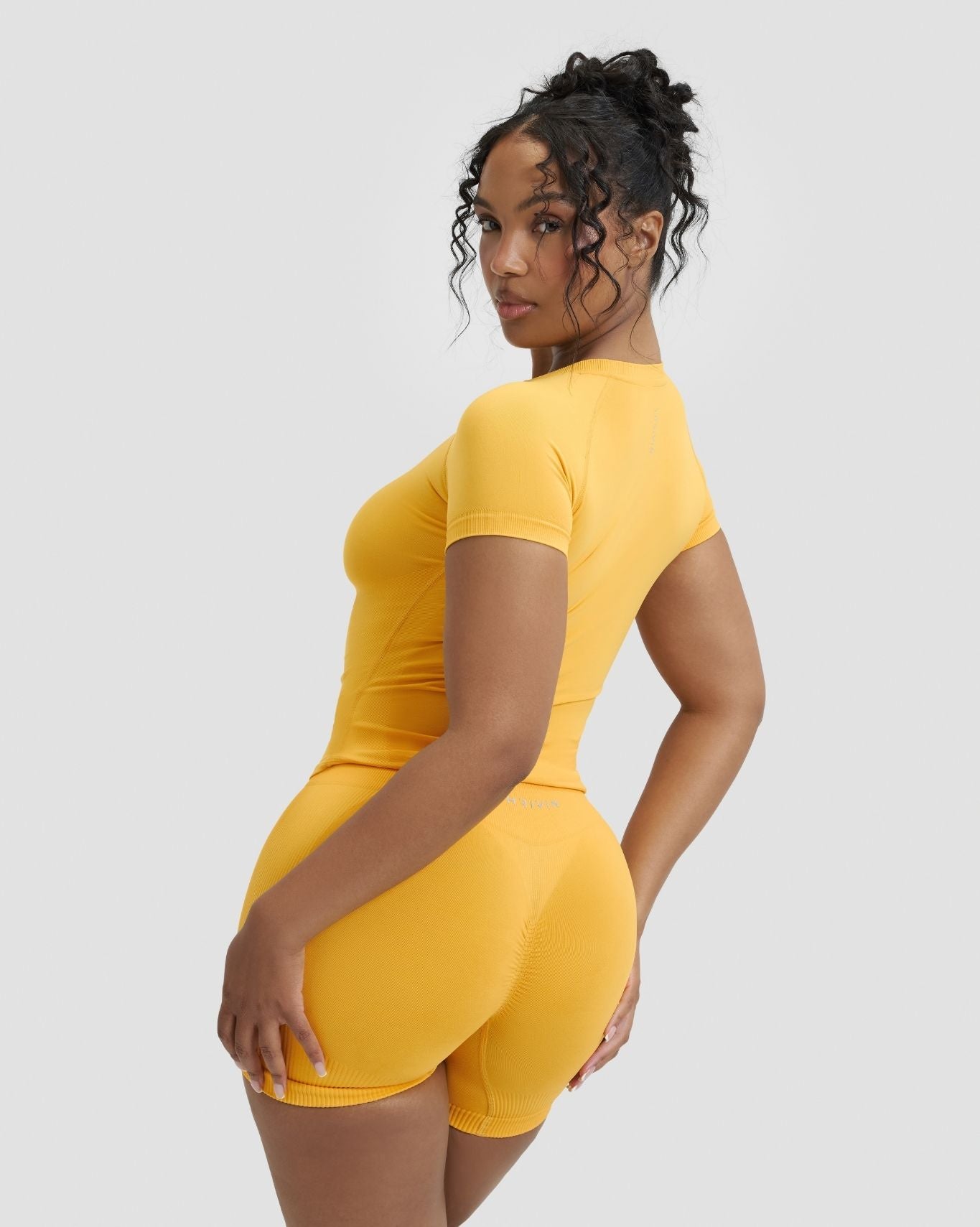 Hot Yellow Summer 2-Piece Outfit