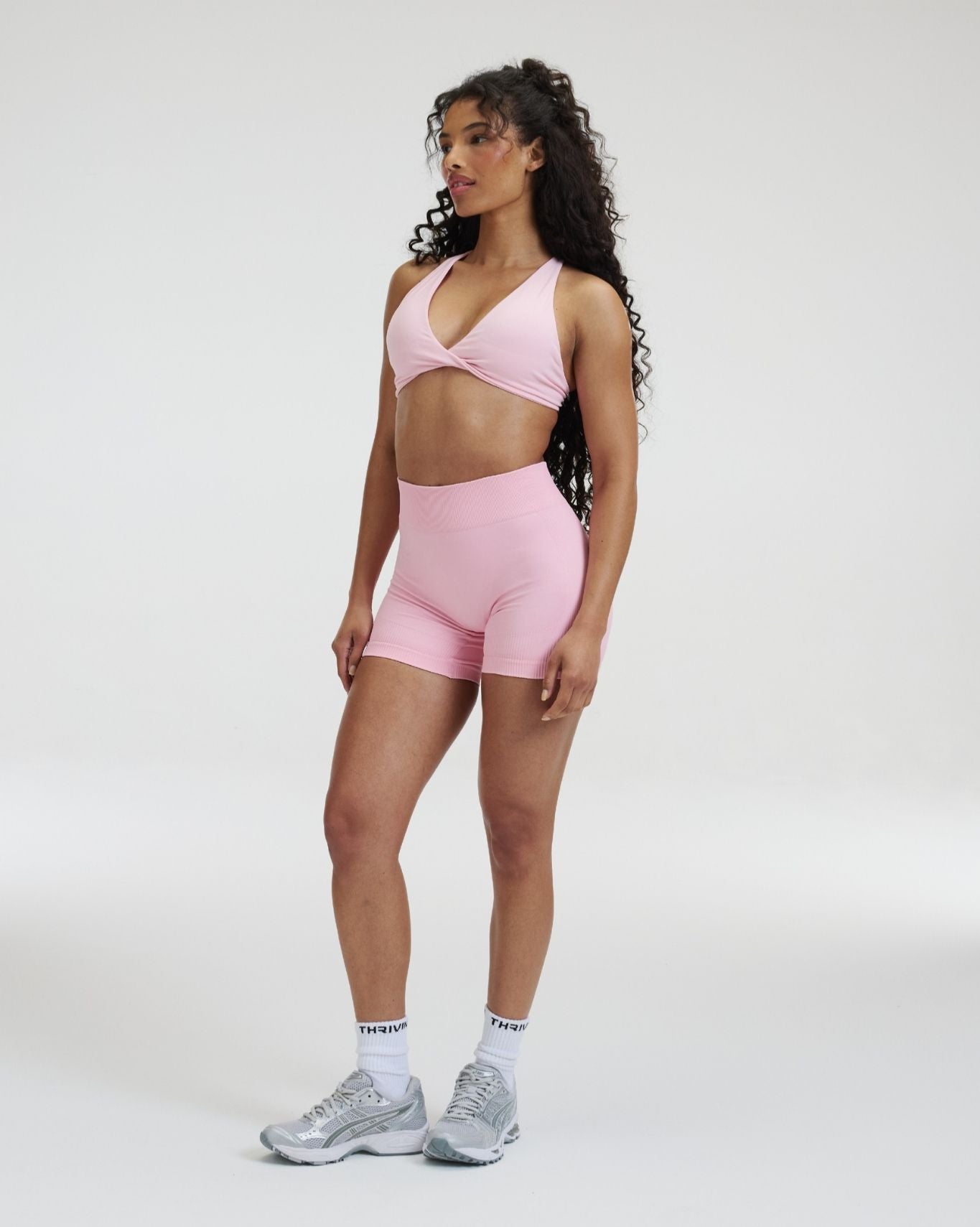 Elevate™ Sujetador Esculpidor Sin Costuras con Diseño Torsionado | Rosa Algodón