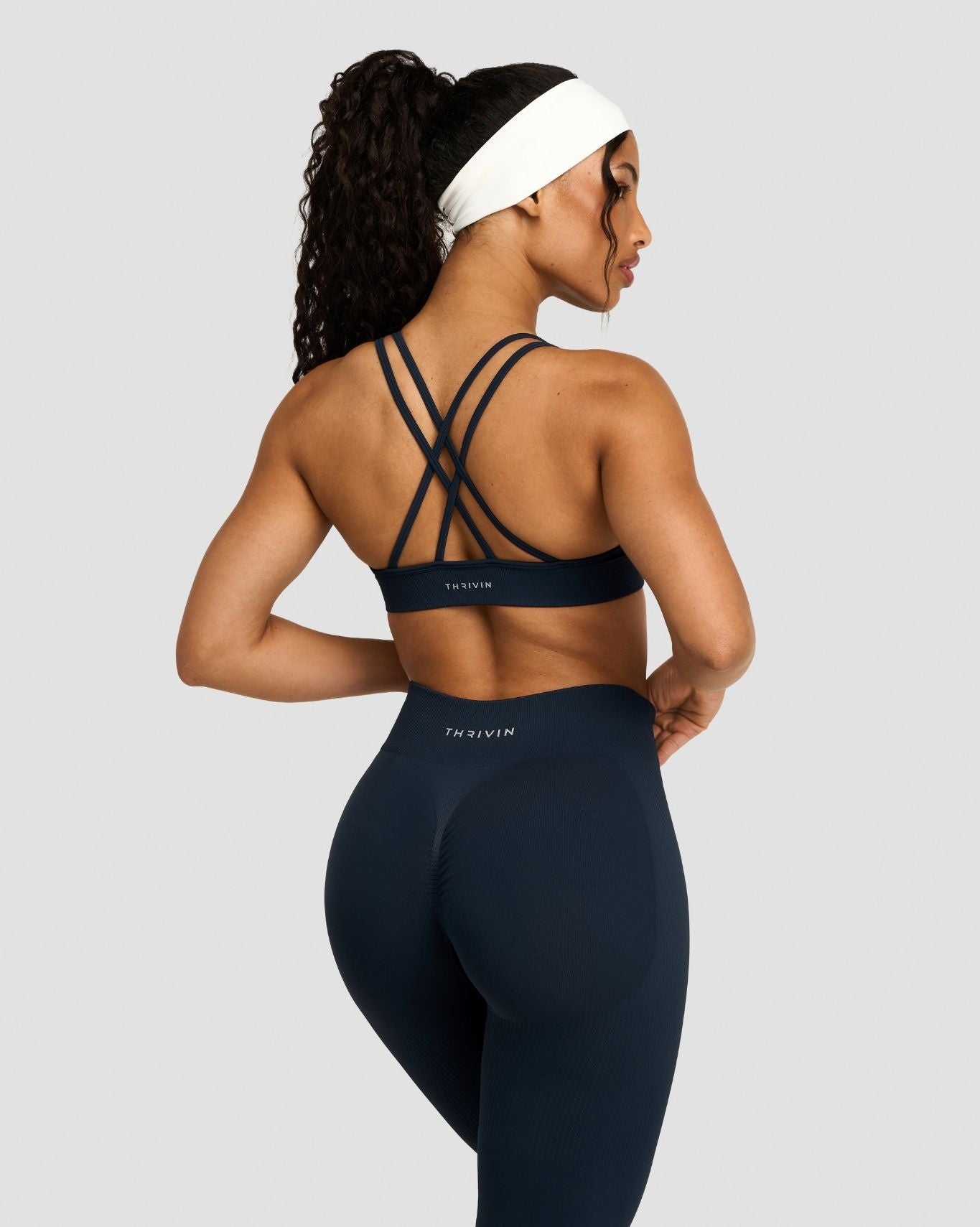 Elevate™ Sculpting Seamless High Apex Bra | Midnight Navy