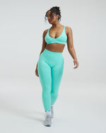 Elevate™ Leggings Esculpidores de Cintura Media con Fruncido | Clear Tides