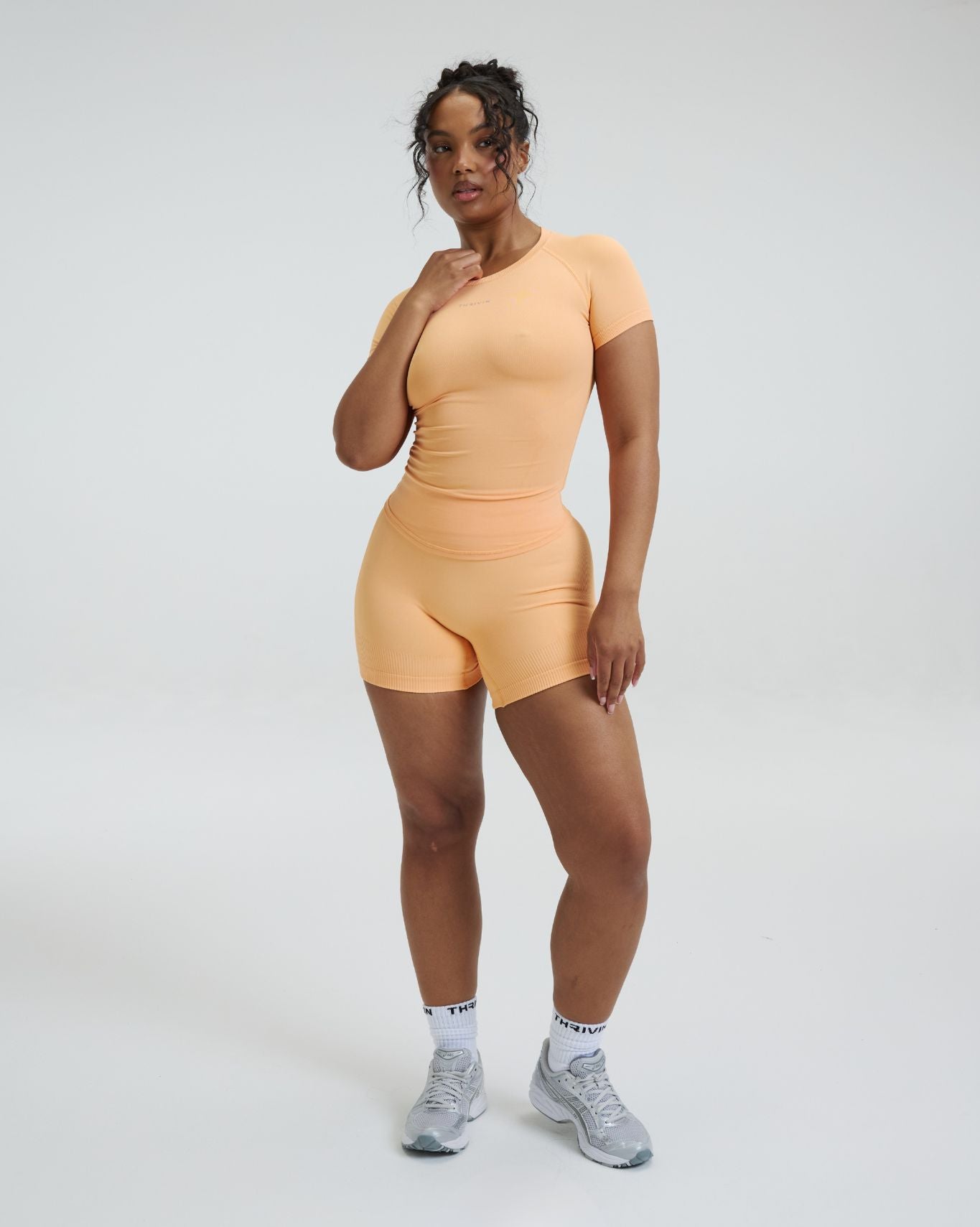 Elevate™ Compression T-Shirt | Melon